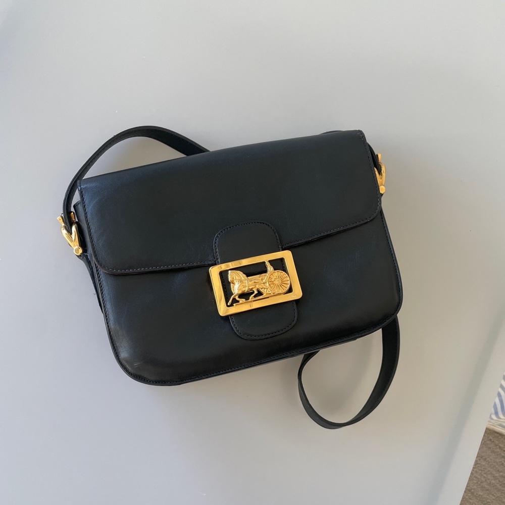 ✨🐎 80s Vintage Céline Horse Carriage Shoulder Bag 🐎✨
